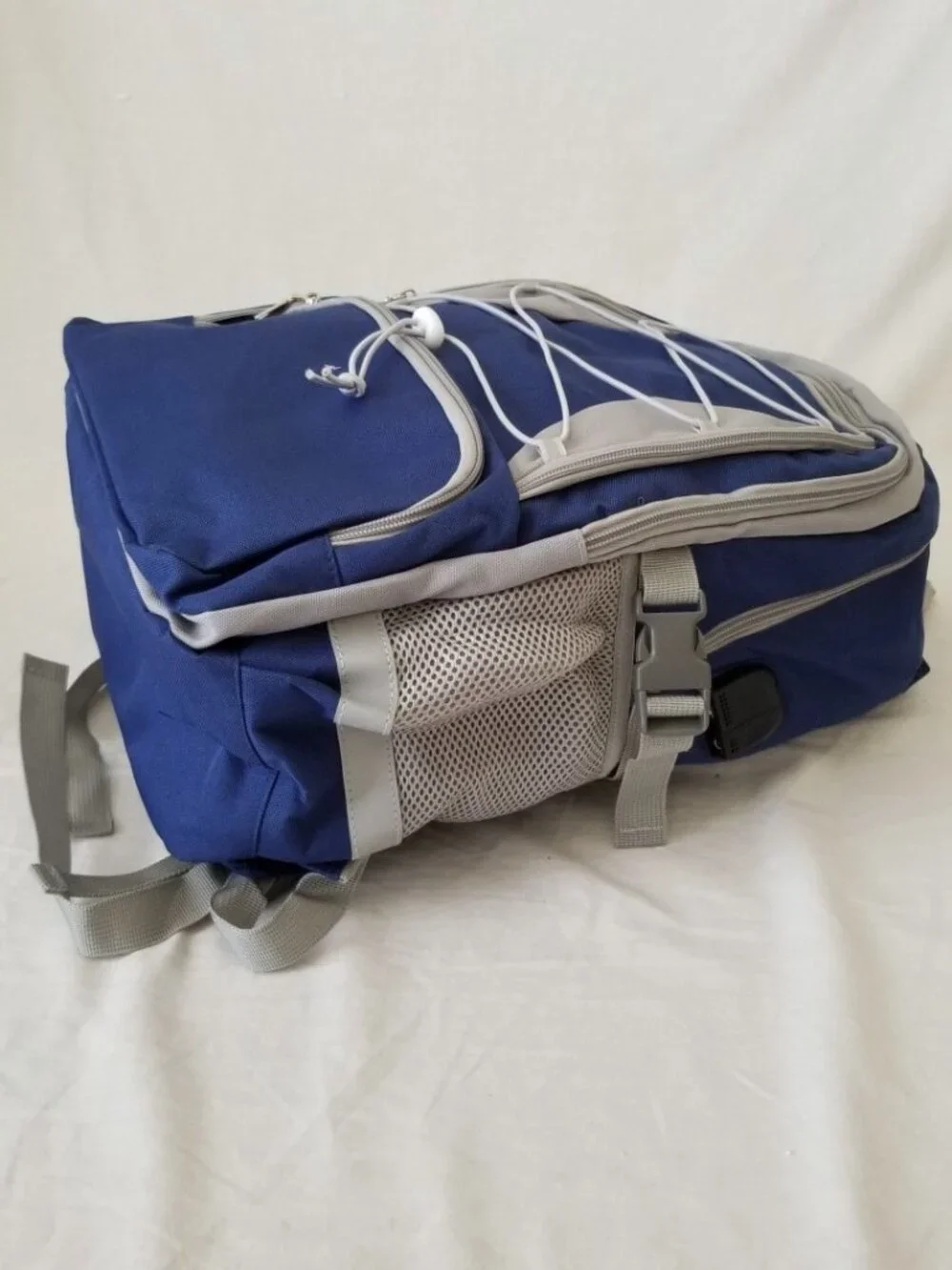 NWOT! Laptop Backpack w/USB Cord & Port, Bottle Pockets/Luggage Strap/Anti-Theft